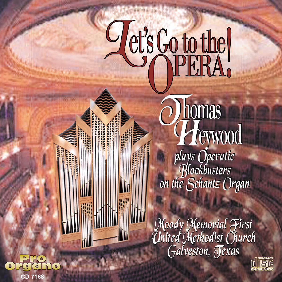 Let's Go to the Opera! (CD) - Concert Organ International