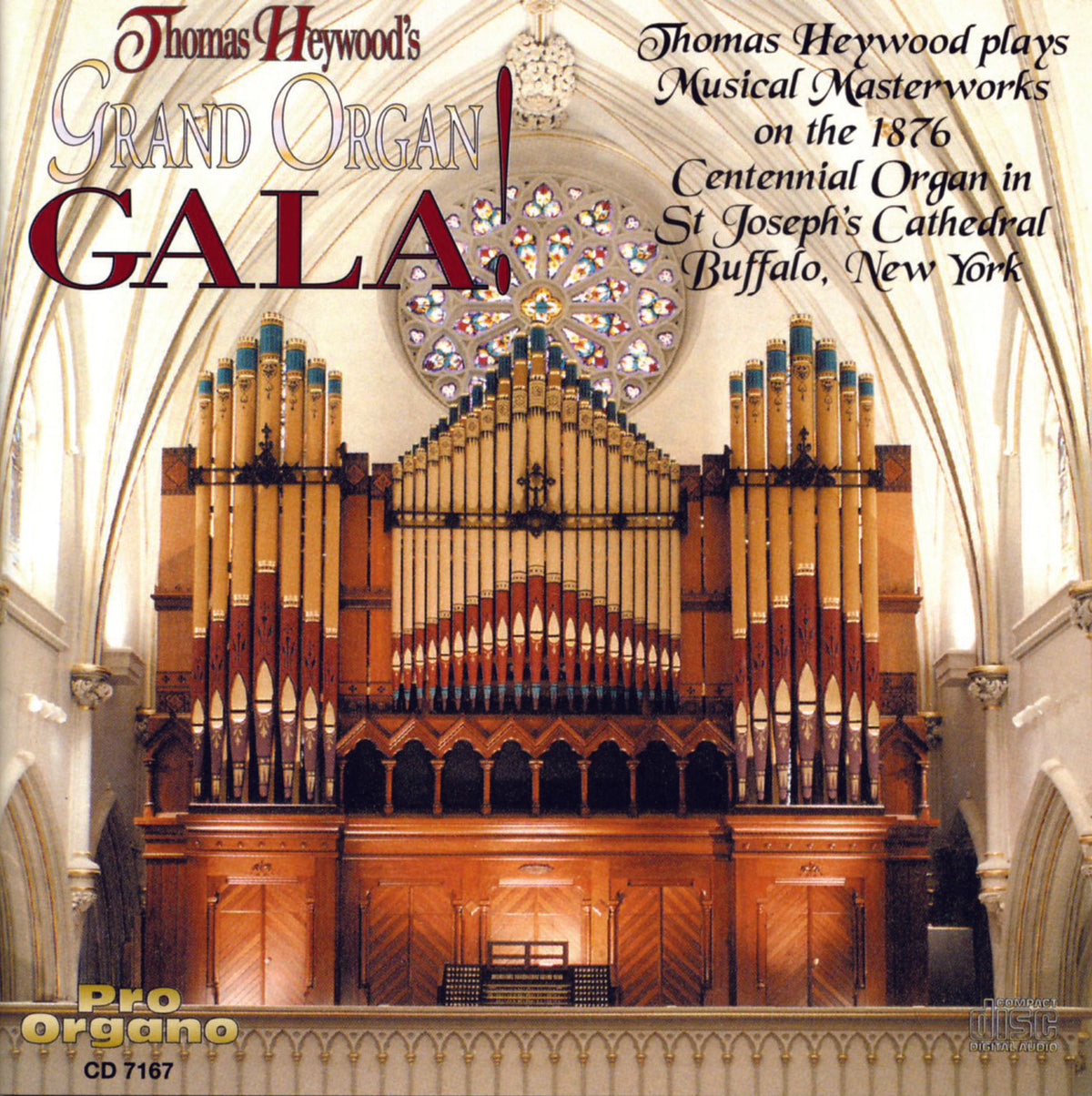 Thomas Heywood's Grand Organ GALA!  (CD) - Concert Organ International