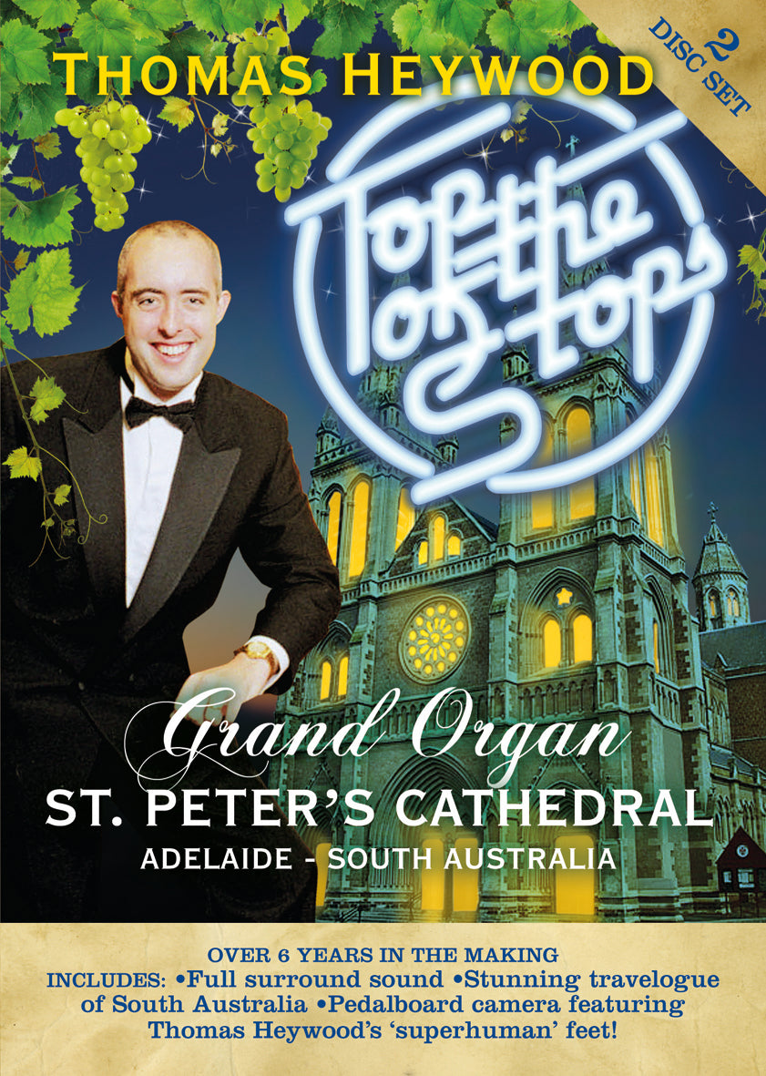 Top of the Stops! (DVD) - Concert Organ International
